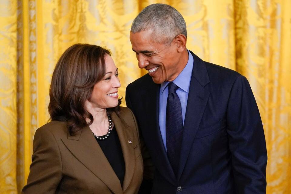 Kamala Harris und Barack Obama Kamala Harris und Barack Obama