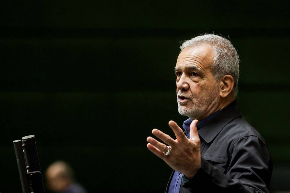 Irans Präsident Peseschkian Irans Präsident Peseschkian