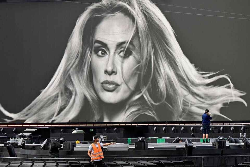 Vor Konzerten von Adele in München Vor Konzerten von Adele in München