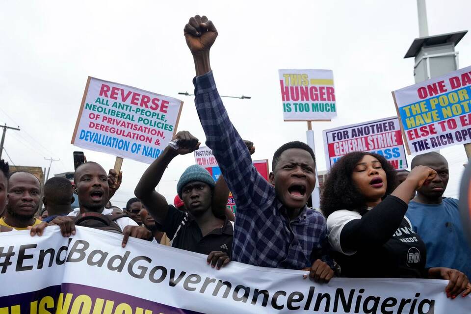 Proteste in Nigeria Proteste in Nigeria