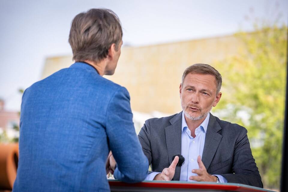 ZDF-Sommerinterview mit Christian Lindner ZDF-Sommerinterview mit Christian Lindner