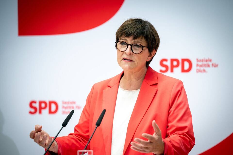 SPD-Chefin Saskia Esken SPD-Chefin Saskia Esken