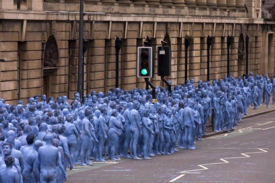 Kunstaktion Spencer Tunick Kunstaktion Spencer Tunick