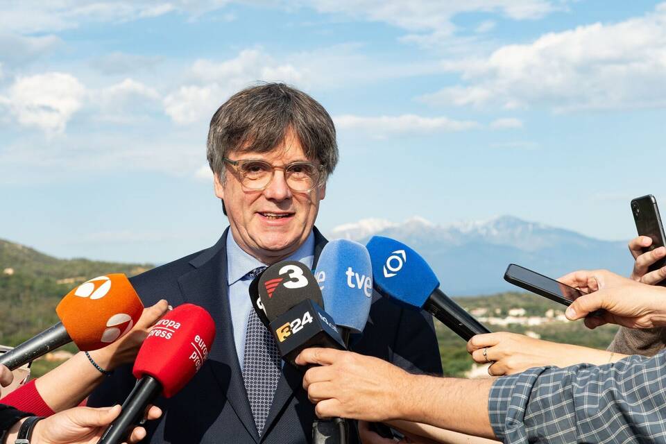 Parlamentswahl in Katalonien - Statement Puigdemont Parlamentswahl in Katalonien - Statement Puigdemont