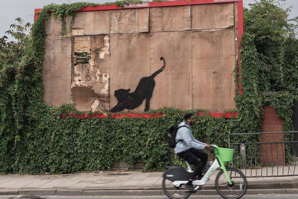 Banksy enthüllt neues Kunstwerk Banksy enthüllt neues Kunstwerk
