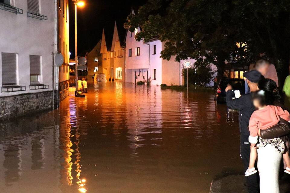 Unwetter in Baden-Württemberg Unwetter in Baden-Württemberg