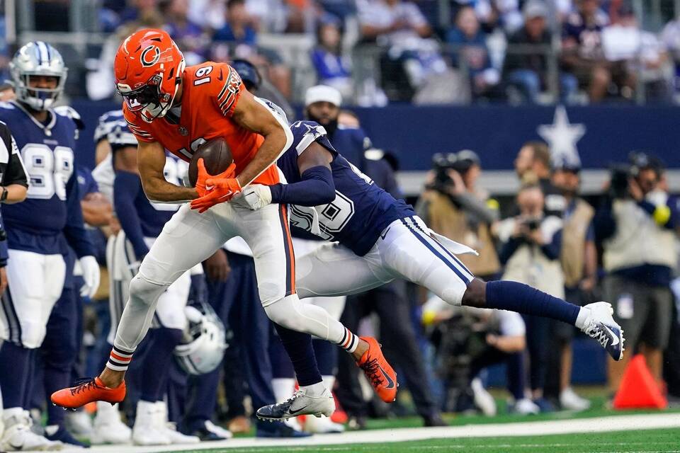 Equanimeous St. Brown (vorn) Equanimeous St. Brown (vorn)
