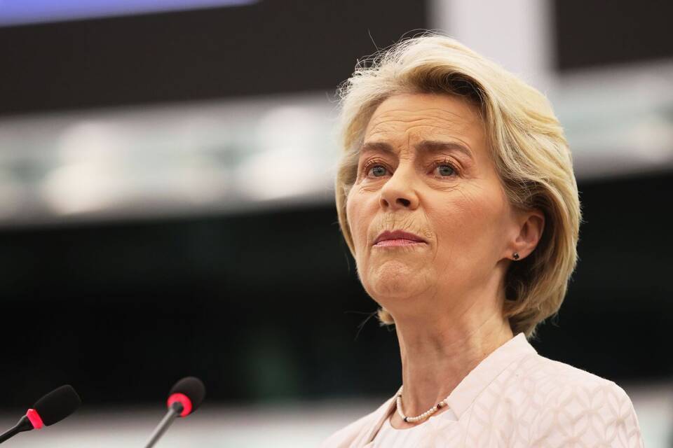 Sitzung Europäisches Parlament - Wahl Kommissionspräsidentin Sitzung Europäisches Parlament - Wahl Kommissionspräsidentin