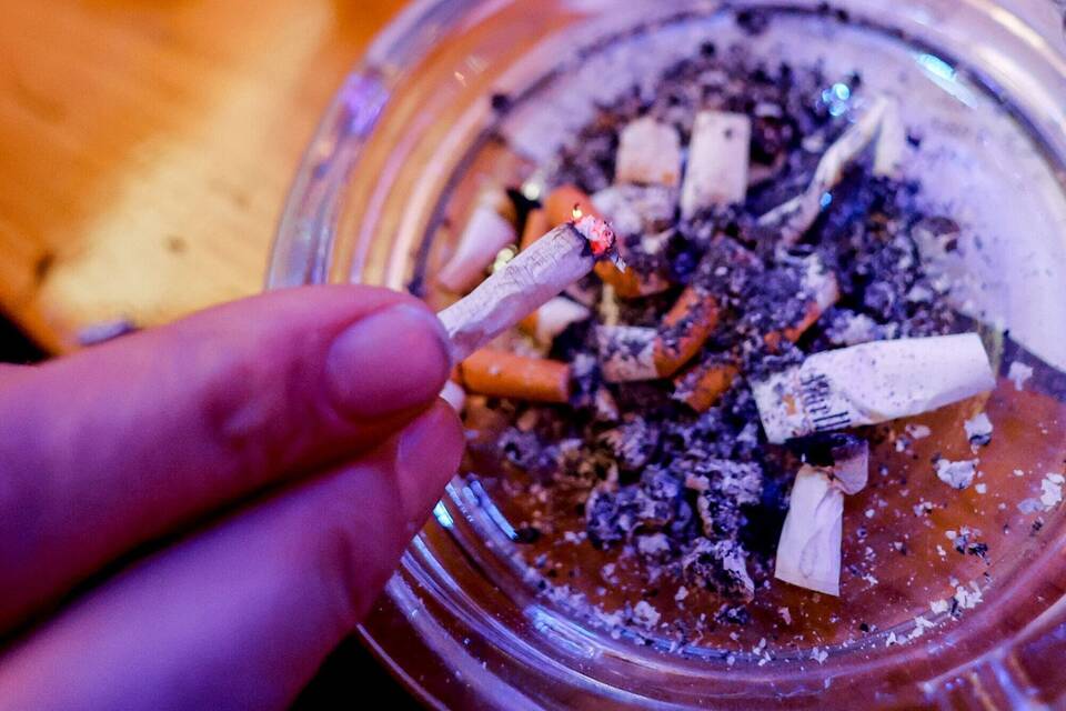 Mit dem Rauchen aufhören. Mit dem Rauchen aufhören.