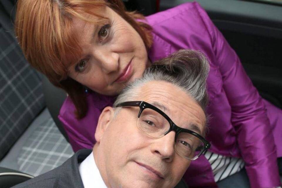 Götz Alsmann und Christine Westermann Götz Alsmann und Christine Westermann