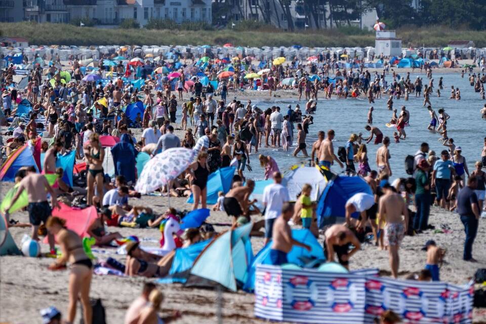 Sommerwetter an der Ostsee Sommerwetter an der Ostsee