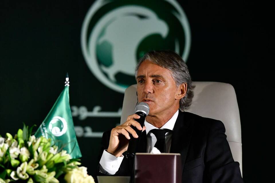 Mancini in Saudi-Arabien als neuer Nationaltrainer vorgestellt Mancini in Saudi-Arabien als neuer Nationaltrainer vorgestellt