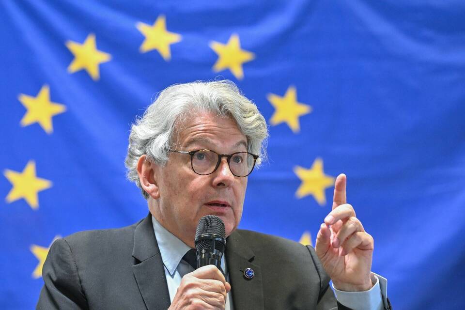 EU-Kommissar Thierry Breton EU-Kommissar Thierry Breton