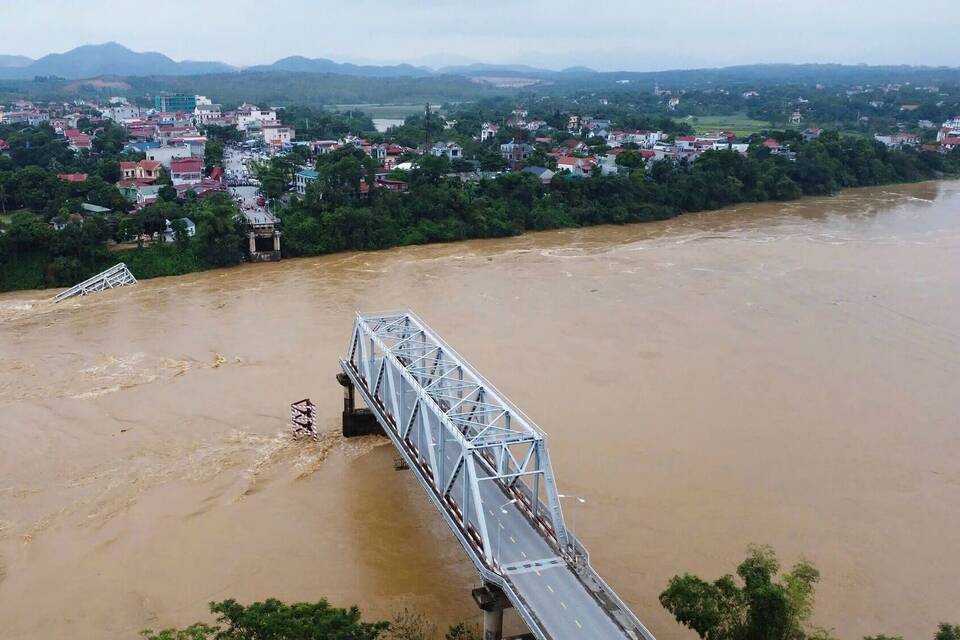 Taifun "Yagi" in Vietnam Taifun "Yagi" in Vietnam