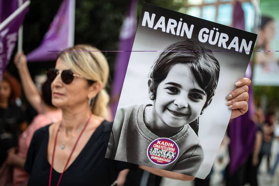 Mutmaßlicher Mord an Achtjähriger - Protest in Türkei Mutmaßlicher Mord an Achtjähriger - Protest in Türkei