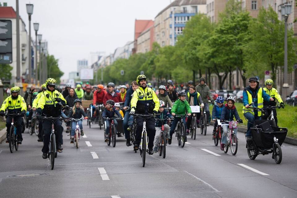 Fahrrad-Demonstration Fahrrad-Demonstration