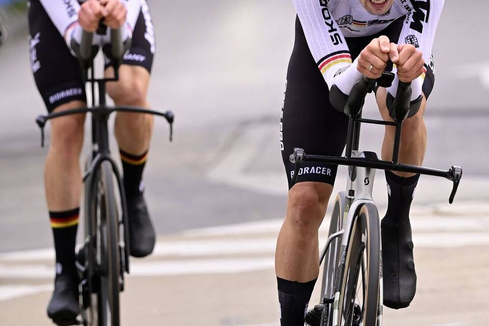 Radsport-EM: Zeitfahren Mixed Staffel