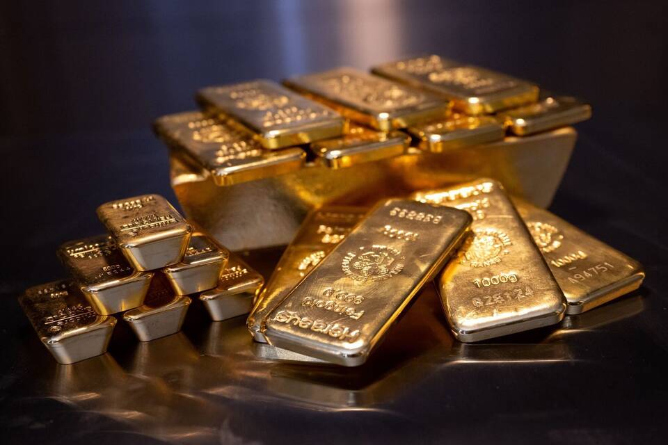 Goldbarren Goldbarren