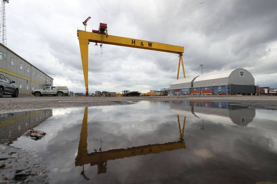 «Titanic»-Werft Harland & Wolff kündigt Insolvenz an «Titanic»-Werft Harland & Wolff kündigt Insolvenz an