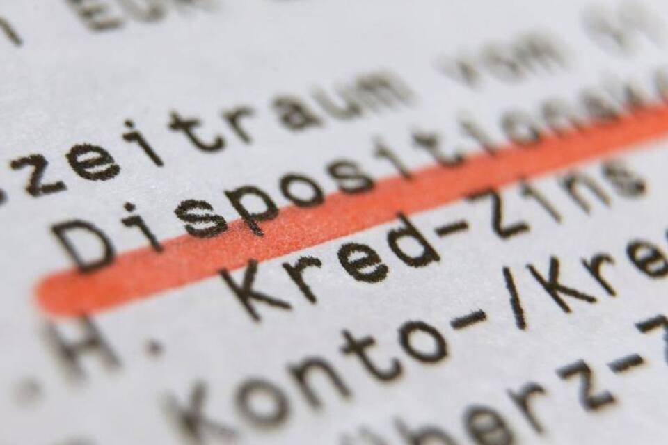 Marktwächter: Dispozinsen für Verbraucher oft intransparent Marktwächter: Dispozinsen für Verbraucher oft intransparent