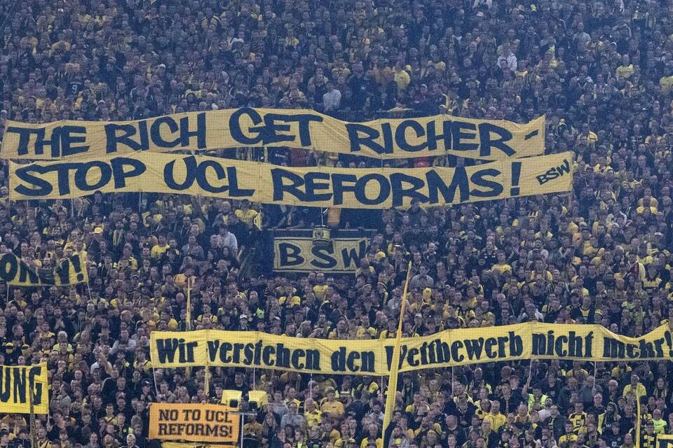 Fan-Kritik an den UEFA-Reformen Fan-Kritik an den UEFA-Reformen