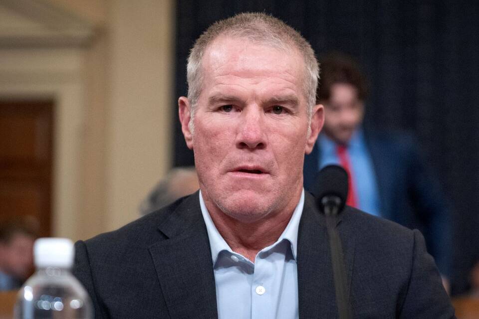 Ehemaliger NFL-Quarterback Brett Favre Ehemaliger NFL-Quarterback Brett Favre