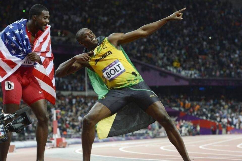 Usain Bolt und Justin Gatlin
