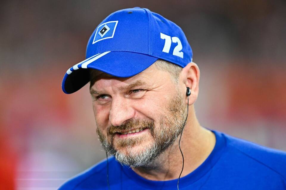 Trainer Steffen Baumgart vom Hamburger SV Trainer Steffen Baumgart vom Hamburger SV