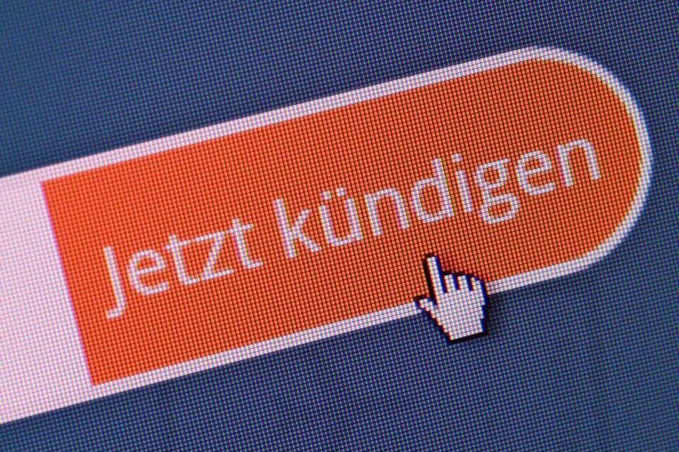 Kündigungsbutton Kündigungsbutton