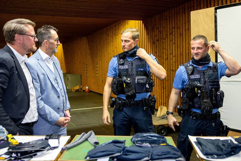 Neue Ausrüstung für die saarländische Polizei Neue Ausrüstung für die saarländische Polizei