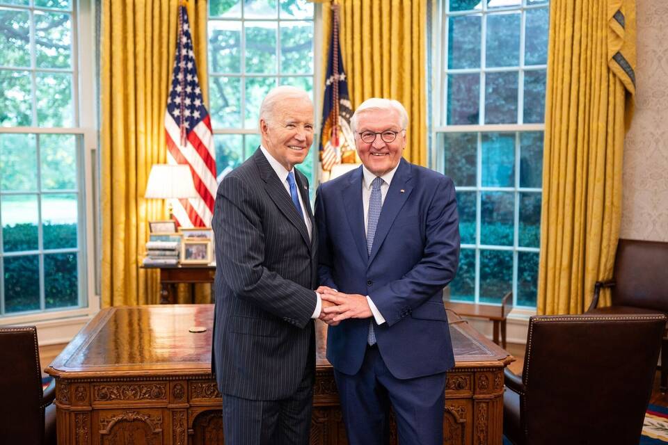 Steinmeier zu Treffen mit Biden in Washington Steinmeier zu Treffen mit Biden in Washington