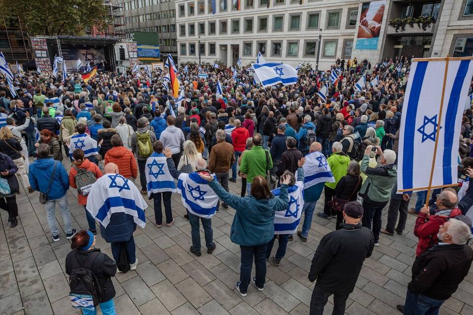 Jahrestag 7. Oktober 2023 - Stuttgart Jahrestag 7. Oktober 2023 - Stuttgart