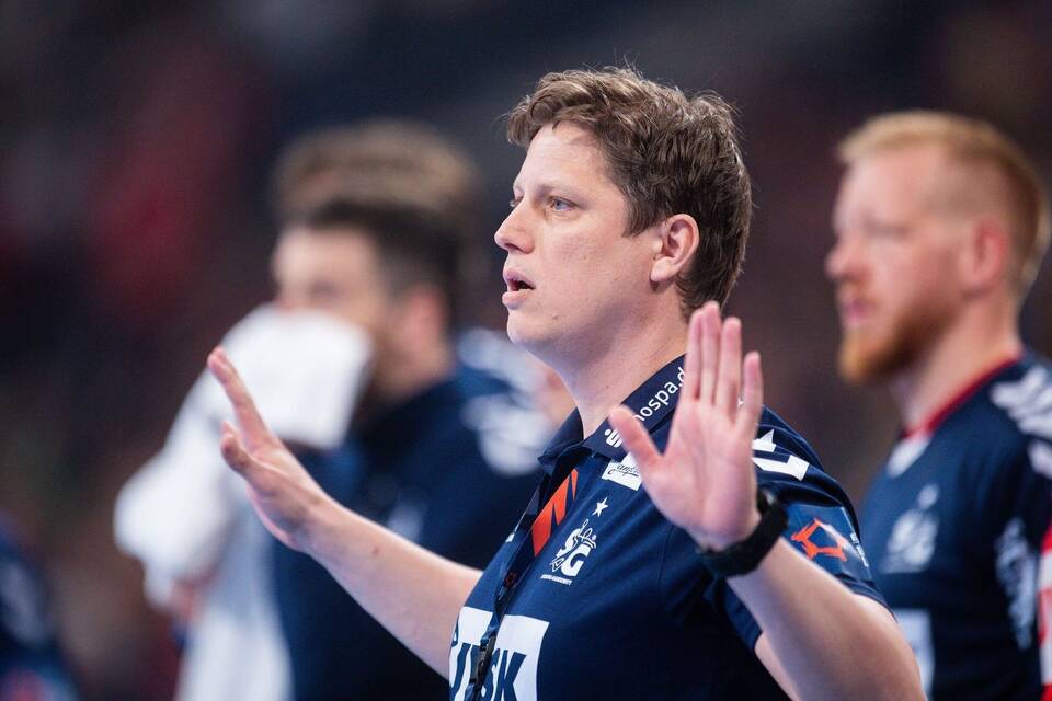 Trainer Nicolej Krickau von der SG Flensburg-Handewitt Trainer Nicolej Krickau von der SG Flensburg-Handewitt