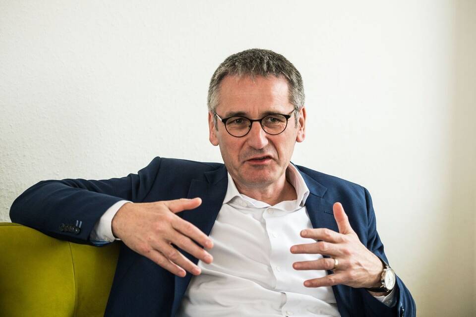 Landtagspräsident Hendrik Hering Landtagspräsident Hendrik Hering