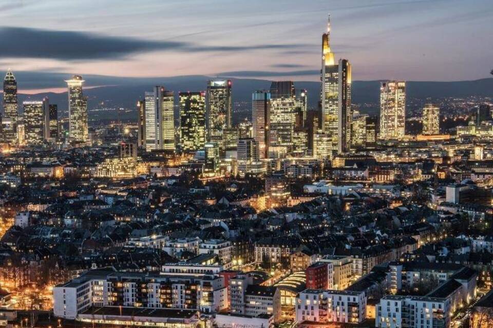 Skyline von Frankfurt Skyline von Frankfurt