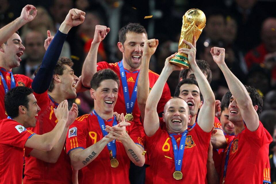 Weltmeister Andres Iniesta