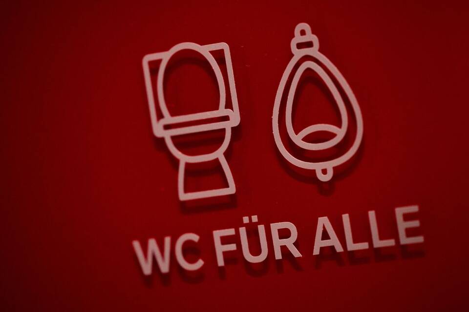 WC für alle - Genderneutrale Toilette WC für alle - Genderneutrale Toilette