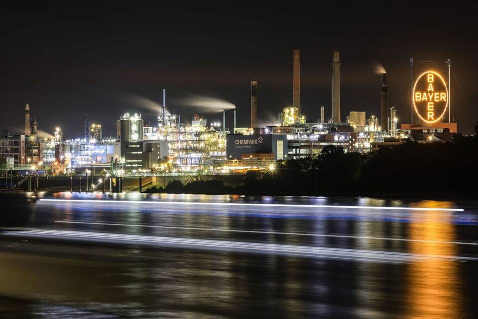 Chemieindustrie in Leverkusen