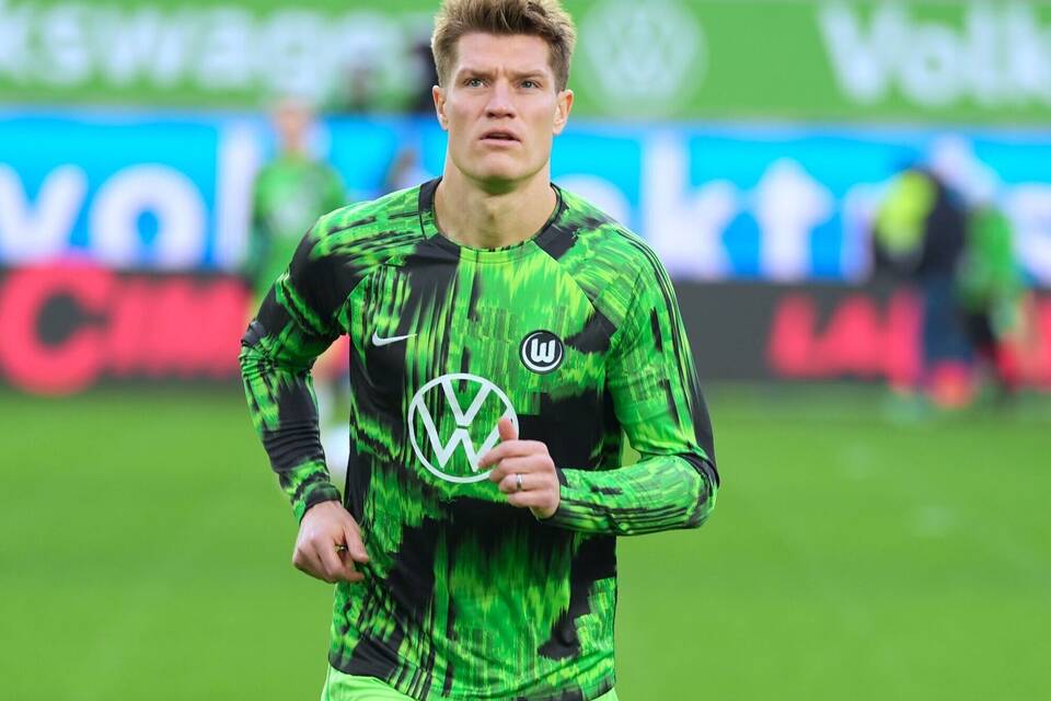 Kevin Behrens vom VfL Wolfsburg Kevin Behrens vom VfL Wolfsburg