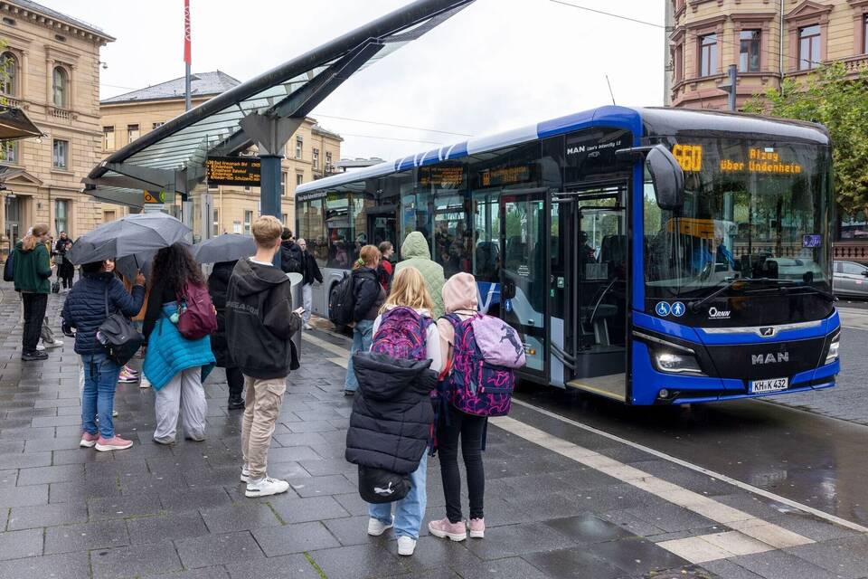 Nahverkehr in Mainz