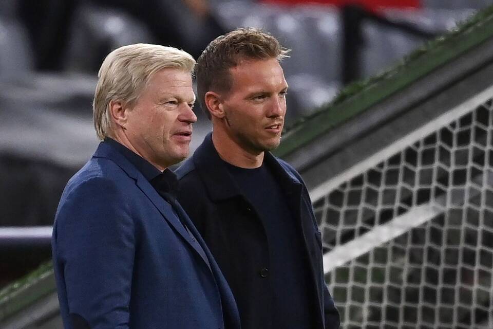 Oliver Kahn und Julian Nagelsmann Oliver Kahn und Julian Nagelsmann