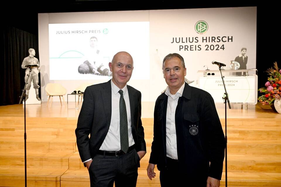 Fußball: DFB, Verleihung des Julius-Hirsch-Preises Fußball: DFB, Verleihung des Julius-Hirsch-Preises