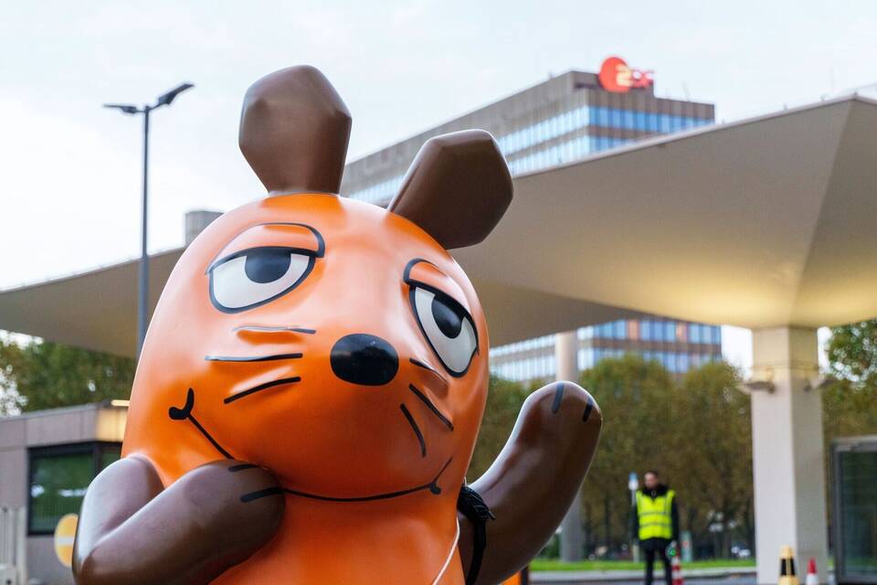 Figur der Maus befindet sich in Mainz Figur der Maus befindet sich in Mainz
