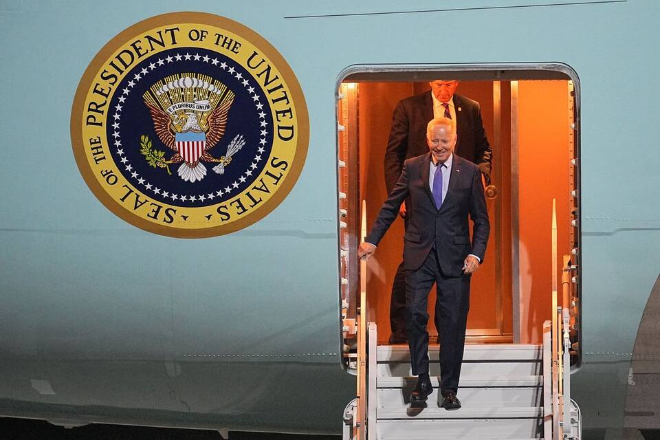 US-Präsident Biden in Berlin - Ankunft US-Präsident Biden in Berlin - Ankunft