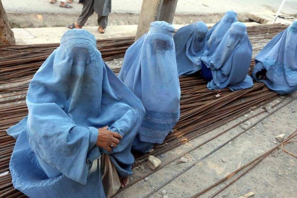 Frauen in Burka