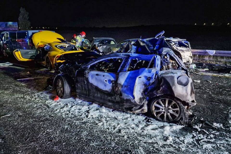 Tote und Verletzte bei Massenkarambolage in Polen