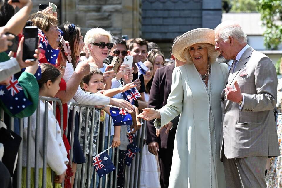 Britisches Königspaar in Australien Britisches Königspaar in Australien