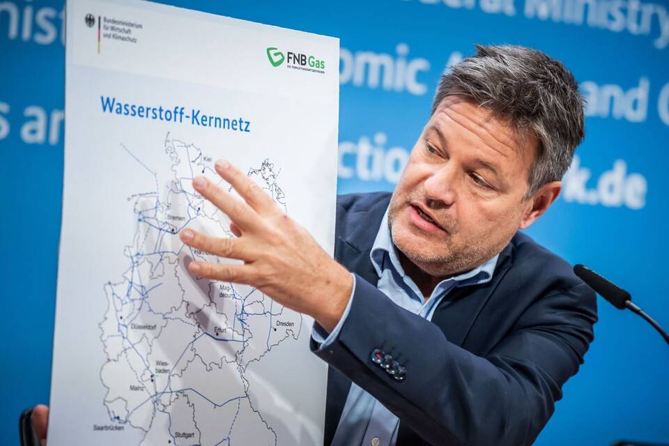 Pläne für ein Wasserstoffkernnetz