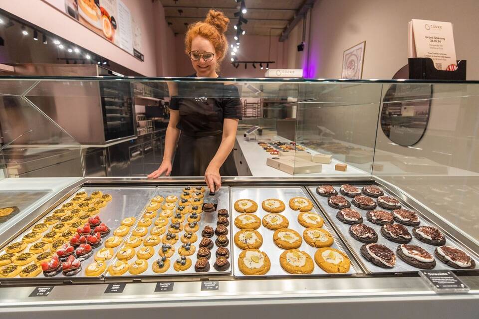 Cookie-Couture in Stuttgart kurz vor der Eröffnung