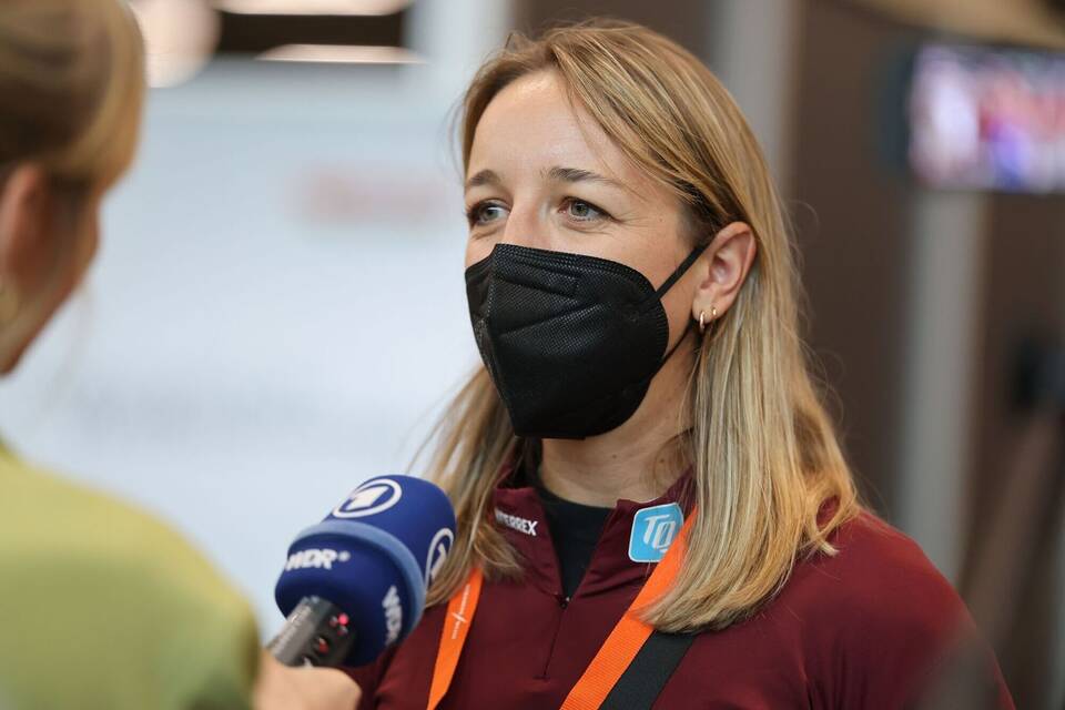 Einkleidung der Athleten des DSV (Deutscher Skiverband)